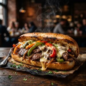 THE PEPPER CHEESESTEAK